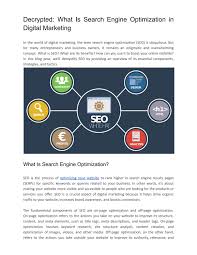 digital marketing search engine optimization seo