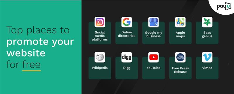 free advertising websites