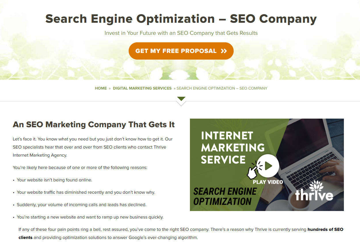 seo online marketing services